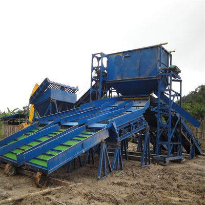 120kw-2000kw Totaal Generator Power LM-8 Trommel Land Gold and Diamond Mining Machine