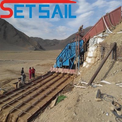 Op maat gemaakte multifunctionele landmijnbouwgouddiamantenmachine met waterpomp en ontwerp