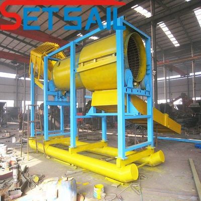 10-100kw voedingsmachine voor de mijnbouw 2 meter gebouwd chute land goud en diamant apparatuur