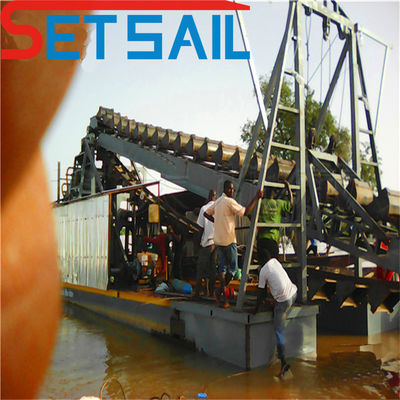 Hydrocyclone Cyclone Type M60 Gold River Mining Machinery voor het baggeren van riviergoud