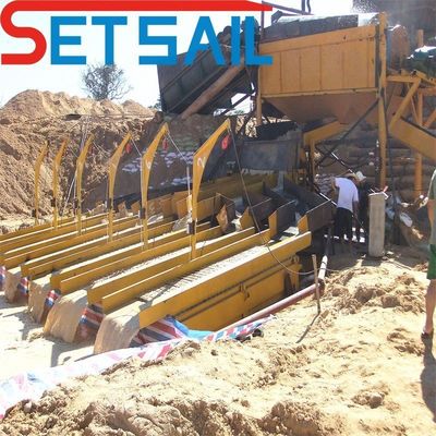 Dieselmotor LM-21 Op maat gemaakte goud- en diamantmijnbouwapparatuur met agitatiechuit