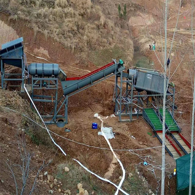 10kw-50kw Drum Screen Power High Extract Ratio Centrifuge voor Land Diamond Equipment