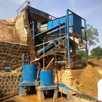10kw-50kw Drum Screen Power High Extract Ratio Centrifuge voor Land Diamond Equipment