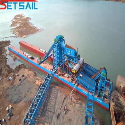 75kw-150kw Generator Power River Mining Machinery voor Lake Gold Diamond Tin Mining