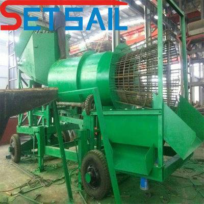 100m3-500m3 Capaciteit Carbon Steel Land Gold Mining Equipment met Diamond Agitation Chute
