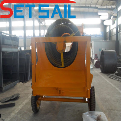 100m3-500m3 Capaciteit Carbon Steel Land Gold Mining Equipment met Diamond Agitation Chute