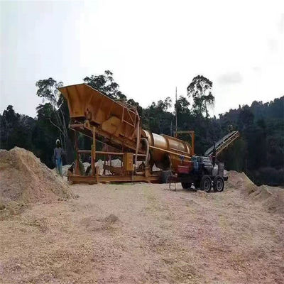 Corrosiebestendig materiaal Landgoudmijnbouwmachines met diamantengiggingapparatuur