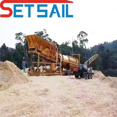 Set Sail Gold Mining Machinery met agitatie Schacht Energiebesparende kop 8-15 meter