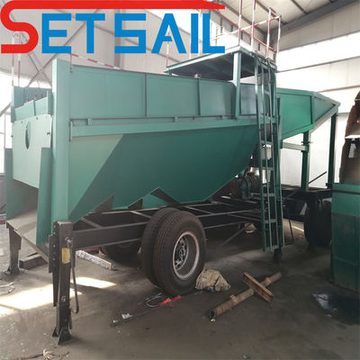 Set Sail Gold Mining Machinery met agitatie Schacht Energiebesparende kop 8-15 meter