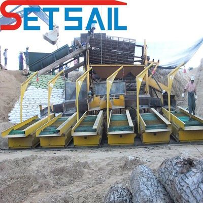 Set Sail Gold Mining Machinery met agitatie Schacht Energiebesparende kop 8-15 meter