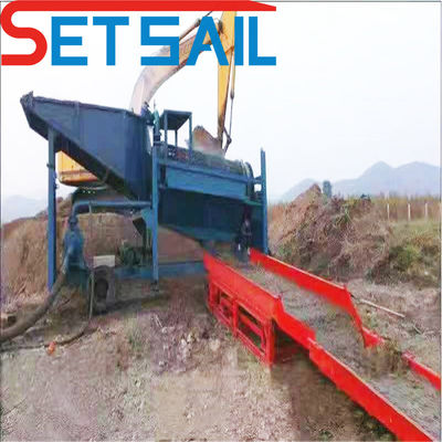 Set Sail Gold Mining Machinery met agitatie Schacht Energiebesparende kop 8-15 meter