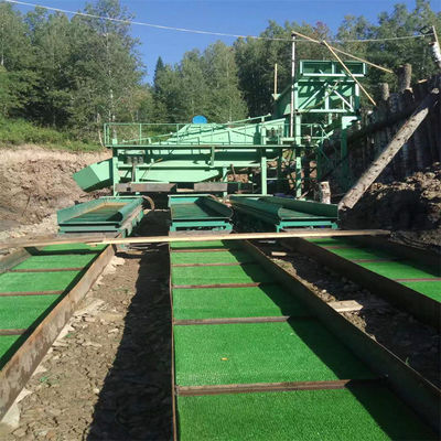 18000.000kg brutogewicht Volledig alluviale goudmijnbouwapparatuur met roerschacht/jiging/centrifuge