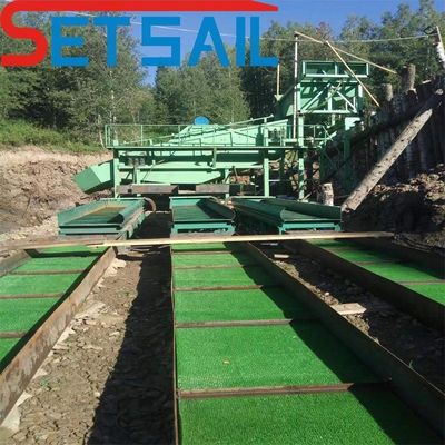 20-60 Set emmerhoeveelheid Landmijngoud- en diamantuitrusting met jiggingmachines