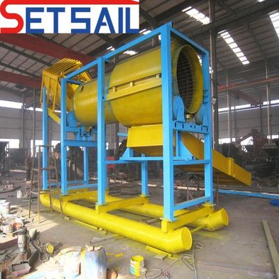 10T Drum Screen Power 10kw-50kw Machines voor goud- en diamantmijnbouw met hoge capaciteit