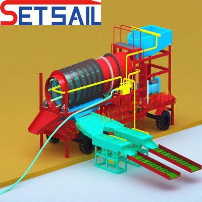 ISO9001 2000 Corrosiebestendige minerale jiggermachine voor capaciteit 50m3-500m3 en 10T