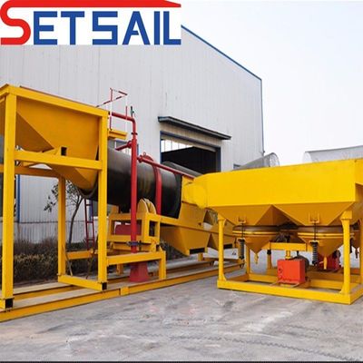 50-500 ton capaciteit koolstofstaal zwaartekrachtseparator Jig machine voor goud centrifuge