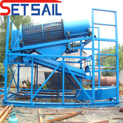 50-500 ton capaciteit koolstofstaal zwaartekrachtseparator Jig machine voor goud centrifuge