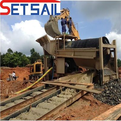 50-500 ton capaciteit koolstofstaal zwaartekrachtseparator Jig machine voor goud centrifuge
