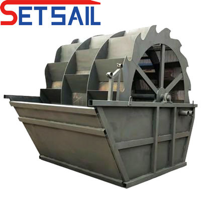 1000 mm schroefdiameter AC-motor met lage storing Elektrische krachtwiel Zandwasmachine
