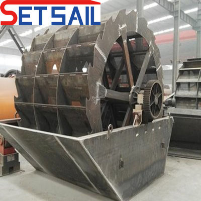 Motortype AC-motor waterwiel rivierzandwasmachine met keten emmer bagger