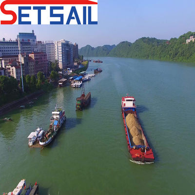 Steel Hull 500t Max. Laadcapaciteit Rivier zand transport boot met PLC-systeem