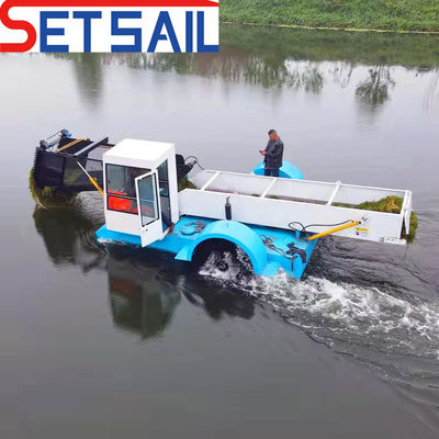 Machines voor het verzamelen van waterplanten voor het reinigen van rivieren/meren/zeeën/havens/kanalen Geschikt