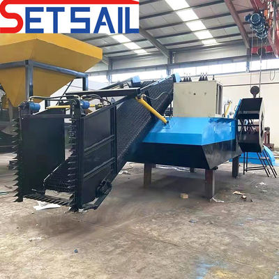 Rivierriet en onkruid oogst water sla harvester boot met 3m-6m snijbreedte
