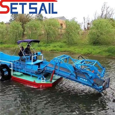 Passagier 1-2 Waterweed Harvester en Garbage Skimmer Paddelwiel of Propeller Type