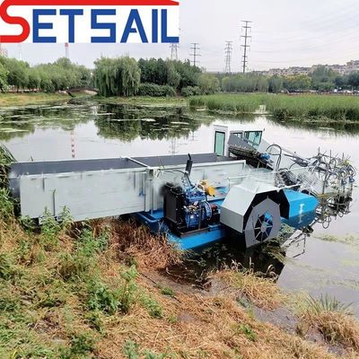 7.2m-25m Totaal lengte Algen verzamelende oogstvaartuig voor het verzamelen van waterplanten