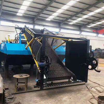 Halfautomatische hydraulische aquatische installatie onkruidplukker voor rivierriet/jacinth/vuilnis