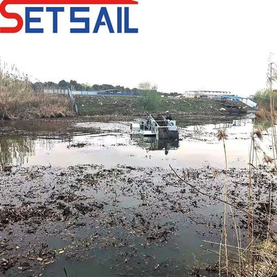 Chemische behandeling waterplanting oogst type aandrijflijn wiel of schroef