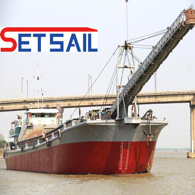 QHSS-97 Widly River Sand Transporting Barge met hoofdmotor snelheid 1500-2000 RMB