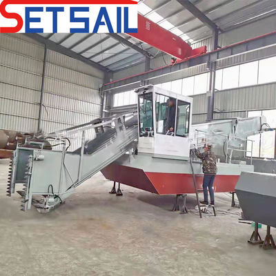 Productie van aanpasbare hydraulische water hyacinth oogstmachines voor aanpassing