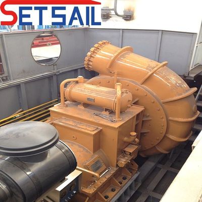 Op maat gemaakte Setsail Cutter Zuigrivier Sand Dredger Pomp voor meer en verbeterd