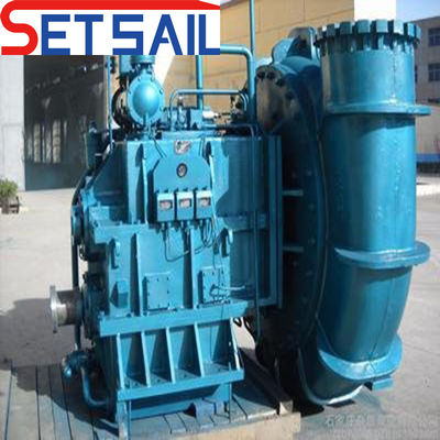 Op maat gemaakte QHSP-11 Wheel Bucket Sand Dredger Pump voor havenbouw in veelkleurig
