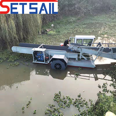 3m-7m Hull Breedte Aquatic Weed Harvester Het ultieme gereedschap voor water hyacinth reiniging