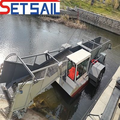 50m3 Max. Laadcapaciteit Waterweed Harvester voor het verwijderen van drijvend afval