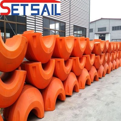 Hydraulisch droogsand via drijvende pijpleider Zuigdrager Afvoerpijp voor zand