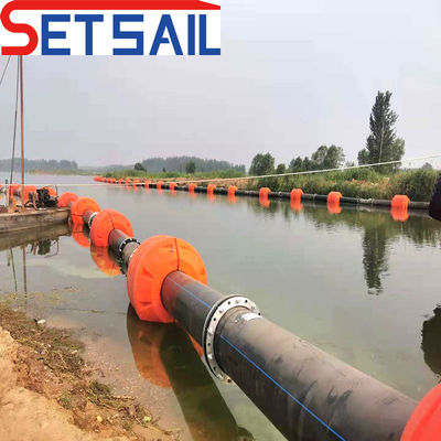Ronde duurzaam HDPE-materiaal Dredging Suction Sand Tube Aanvankelijke betaling Volledige betaling