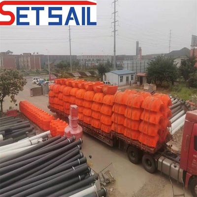 Densiteit Transport HDPE-pijp voor rivier zand bagger Wanddikte 10-30mm
