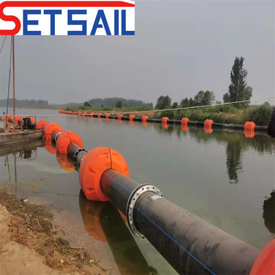 200-600 mm binnendiameter set zeil HDPE-pijp voor het transport van grind met meerdere functies